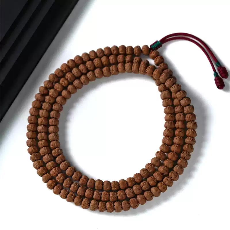 TangCraft Bodhi Seeds Five-Claw Dragon Hand — CALM meditation beads detail 3