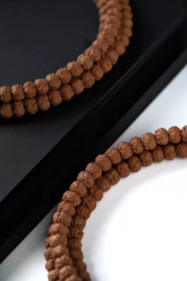 TangCraft Bodhi Seeds Five-Claw Dragon Hand — CALM meditation beads detail 22