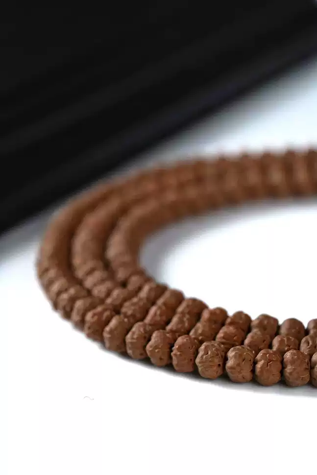 TangCraft Bodhi Seeds Five-Claw Dragon Hand — CALM meditation beads detail 25